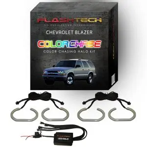 Chevrolet Blazer ColorChase LED Halo Headlight Kit 1998-2004