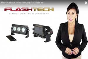 Flashtech Black Series Street Legal LED Light Bar
