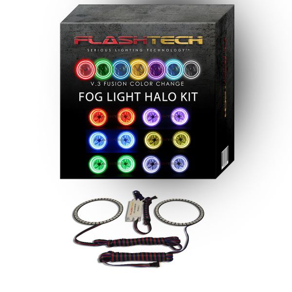 Ford F150 V.3 Fusion Color Change LED Halo Fog Light Kit 2004-2015