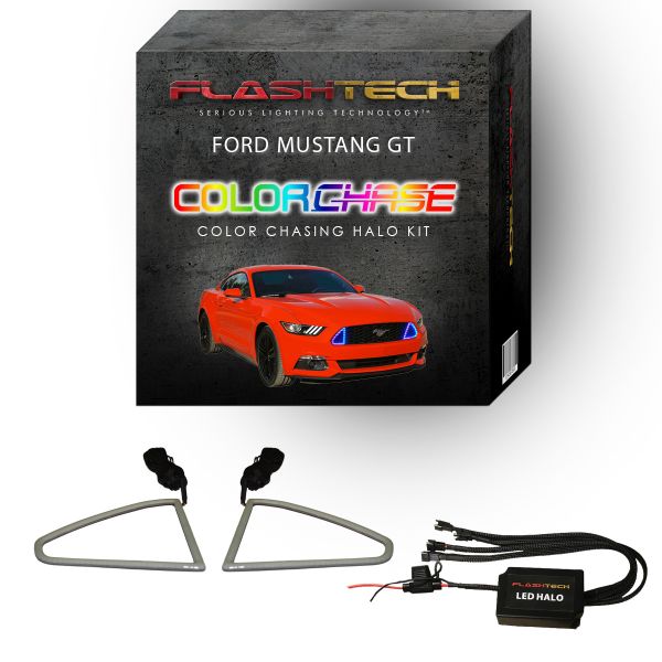 Ford Mustang GT ColorChase DRL LED Grille Light RTR kit 2015 - 2017