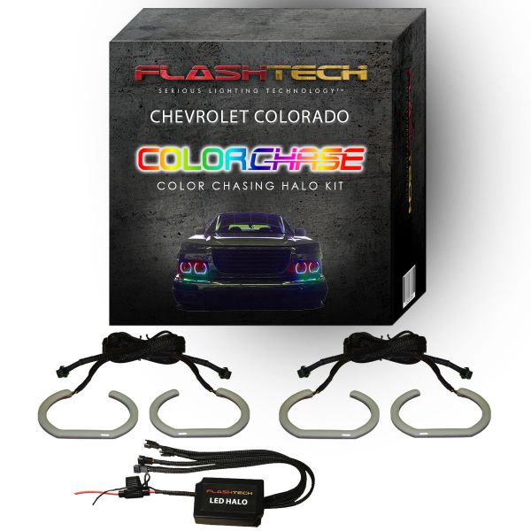Chevrolet Colorado ColorChase LED Halo Headlight Kit 2004-2012