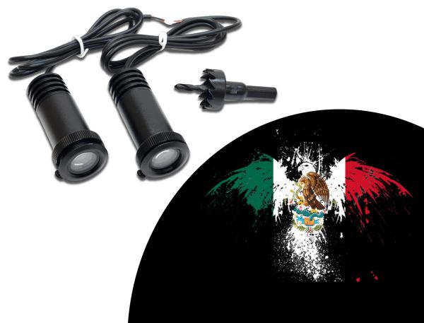 Flashtech Puddle Light Kit for Aguila Mexicana Flag