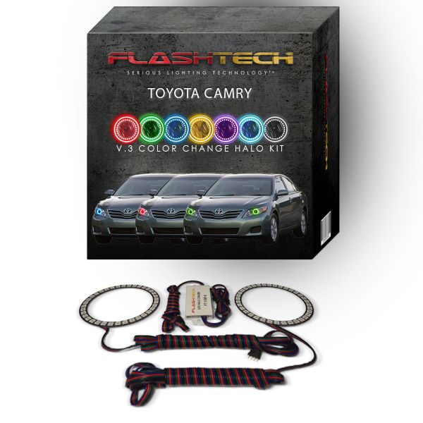Toyota Camry V.3 Fusion Color Change LED Halo Headlight Kit 2010-2011