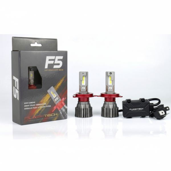 Flashtech F5 LED Bulb - 6000K - H4 / 9003 / HB2
