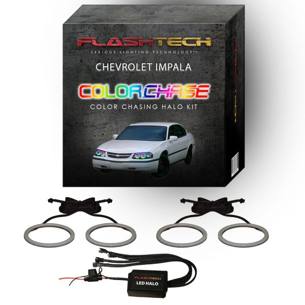 Chevrolet Impala ColorChase LED Halo Headlight Kit 2000-2005