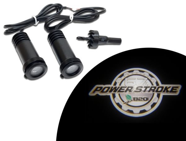 Flashtech Puddle Light Kit for 6.7L Power Stroke