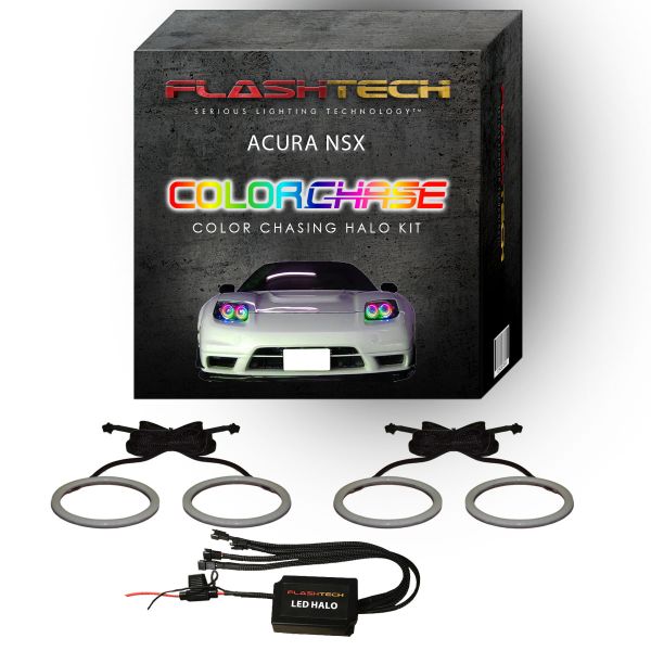 Acura NSX ColorChase LED Halo Headlight Kit 2002-2005