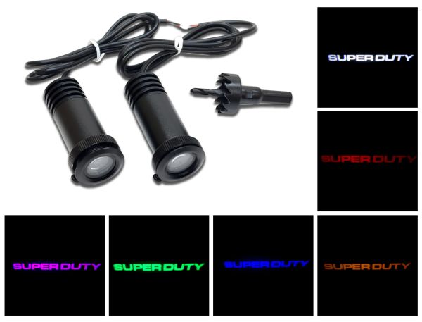 Flashtech Puddle Light Kit for 1999-16 Ford Super Duty