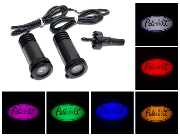 Flashtech Puddle Light Kit for Peterbilt