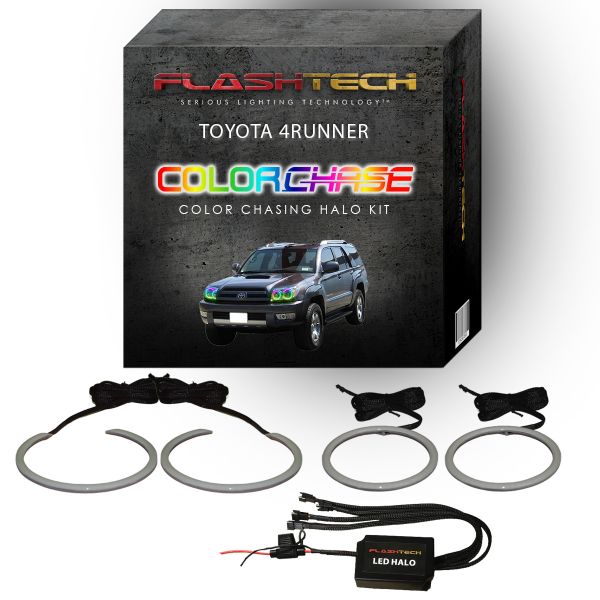 Toyota 4-Runner ColorChase LED Halo Headlight Kit 2006-2009