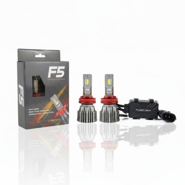 Flashtech F5 LED Bulb - 3000K Yellow - H11