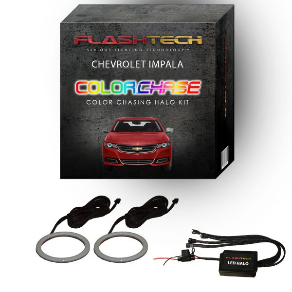 Chevrolet Impala ColorChase LED Halo Headlight Kit 2014-2016