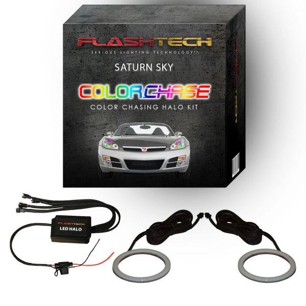 Saturn Sky ColorChase LED Halo Headlight Kit 2007-2010