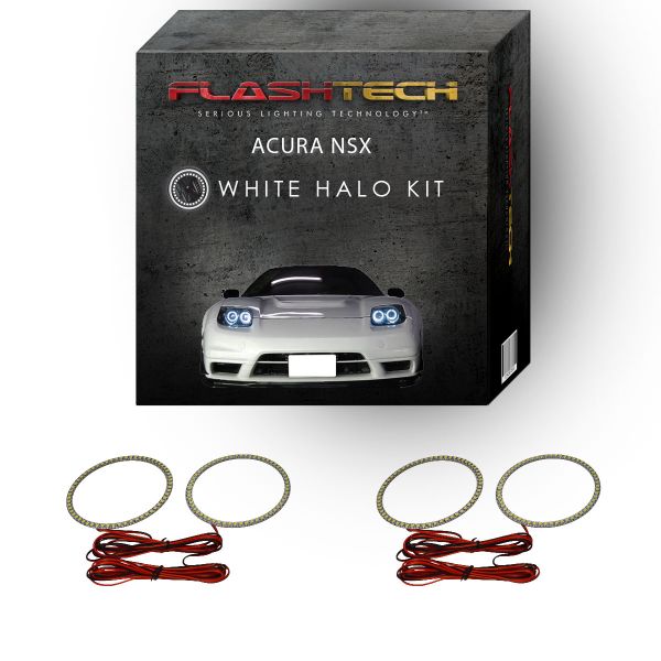 Acura NSX White LED Halo Headlight Kit 2002-2005