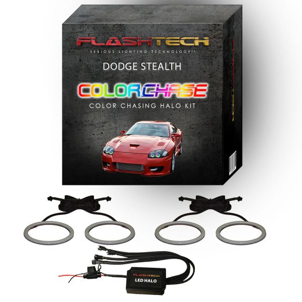 Dodge Stealth ColorChase LED Halo Headlight Kit 1994-1998