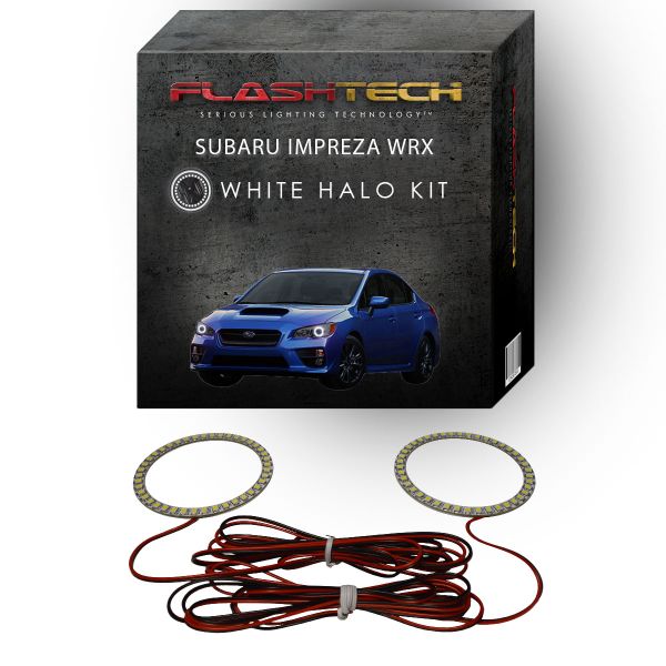 Subaru Impreza WRX White LED Halo Headlight Kit 2015-2018