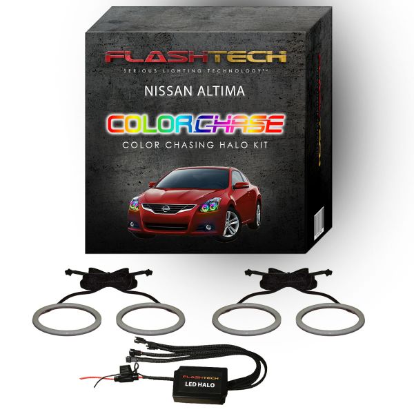 Nissan Altima Coupe ColorChase LED Halo Headlight Kit 2010-2013