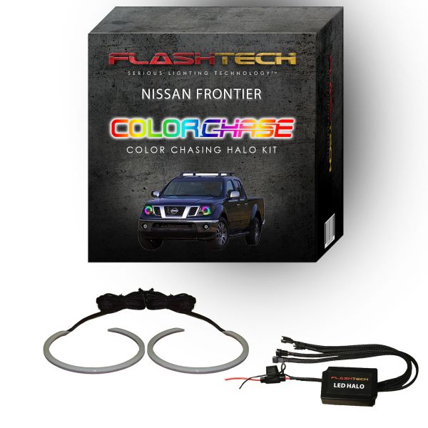 Nissan Frontier ColorChase LED Halo Headlight Kit 2009-2019