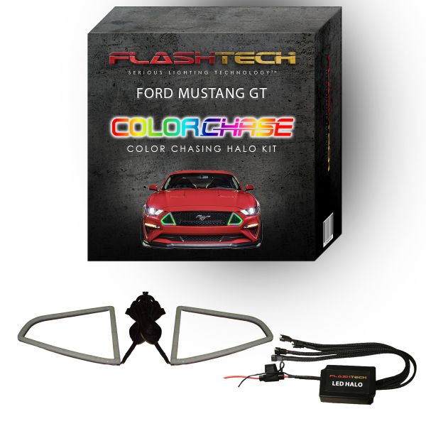 Ford Mustang GT ColorChase DRL LED Grille Light RTR kit 2018 - 2020