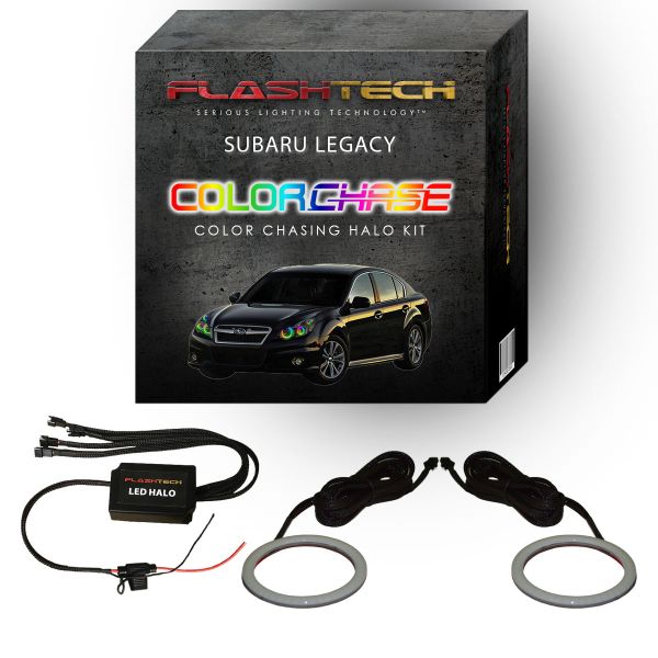 Subaru Legacy ColorChase LED Halo Headlight Kit 2010-2012
