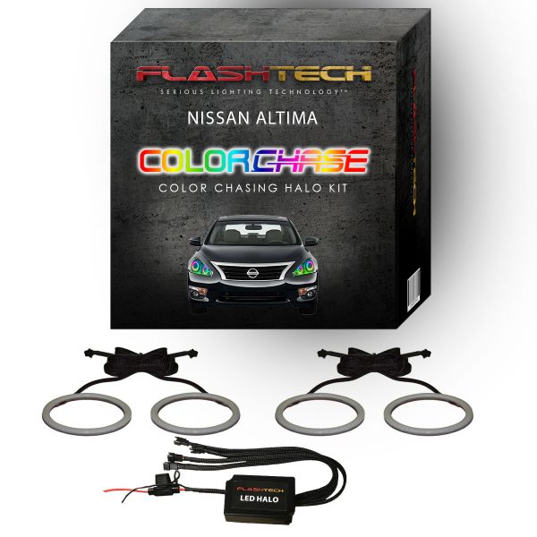 Nissan Altima Sedan ColorChase LED Halo Headlight Kit 2013-2015