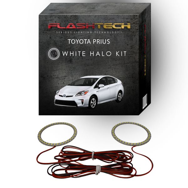 Toyota Prius White LED Halo Headlight Kit 2010-2015
