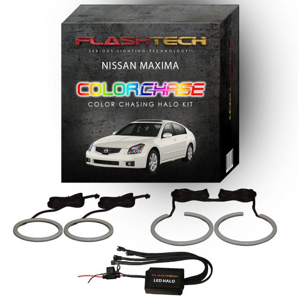 Nissan Maxima ColorChase LED Halo Headlight Kit 2007-2008