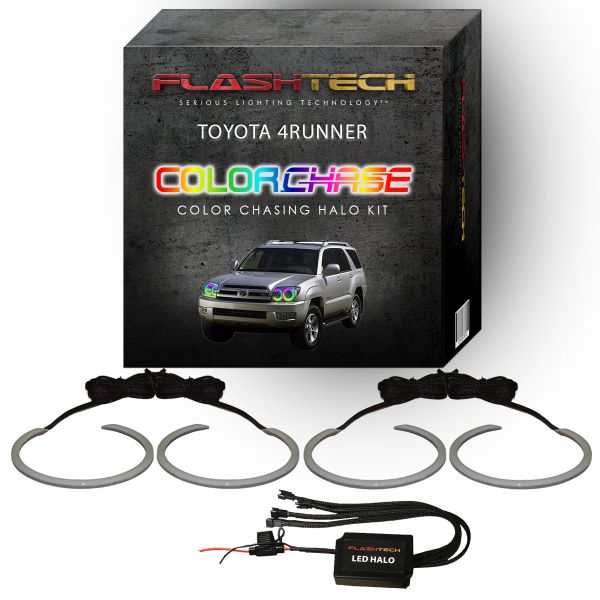 Toyota 4-Runner ColorChase LED Halo Headlight Kit 2003-2005