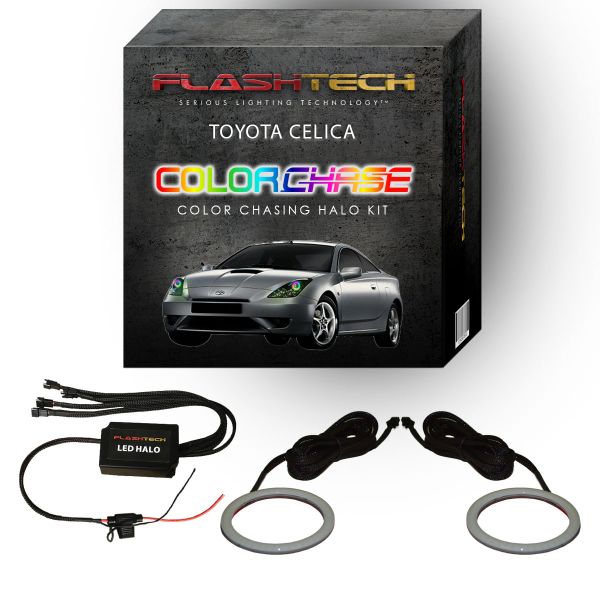 Toyota Celica ColorChase LED Halo Headlight Kit 2000-2005