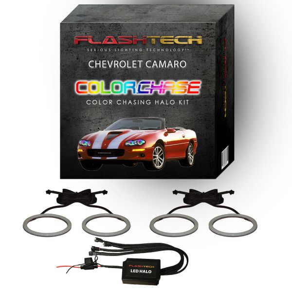 Chevrolet Camaro ColorChase LED Halo Headlight Kit 1998-2002