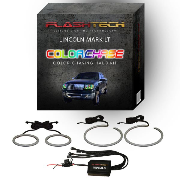 Lincoln Mark LT ColorChase LED Halo Headlight Kit 2006-2008
