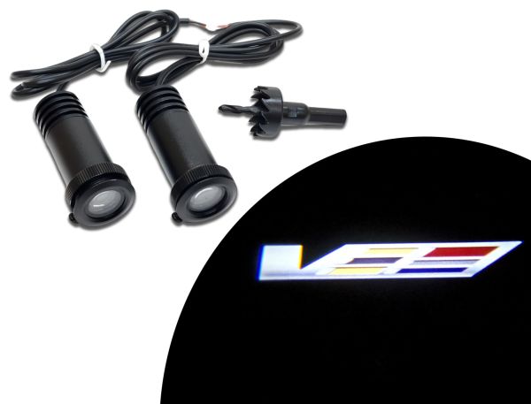 Flashtech Puddle Light Kit for 2015-25 Cadillac V-Series (2D)