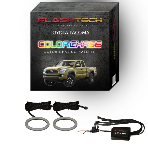 Toyota Tacoma ColorChase LED Halo Headlight Kit 2016-2017