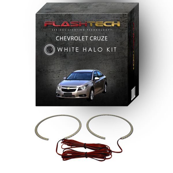 Chevrolet Cruze White LED Halo Headlight Kit 2011-2015