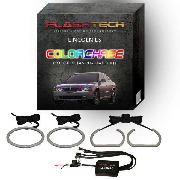 Lincoln LS ColorChase LED Halo Headlight Kit 2000-2002