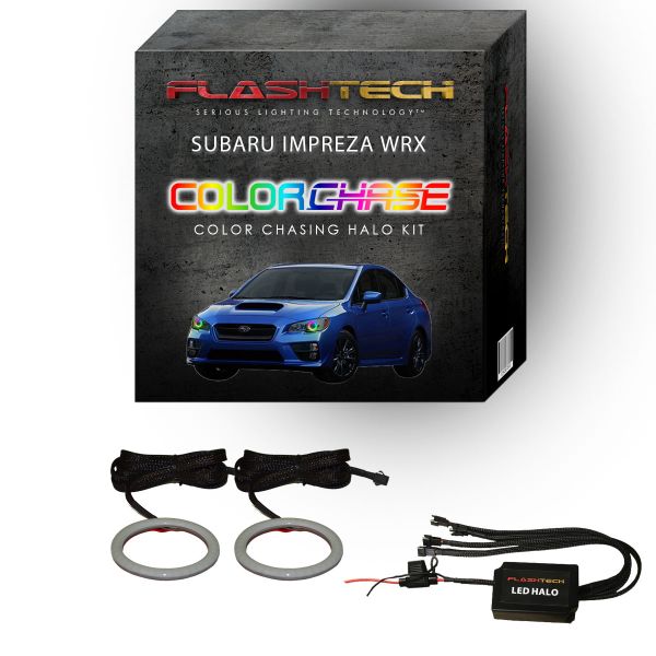 Subaru Impreza WRX ColorChase LED Halo Headlight Kit 2015-2018