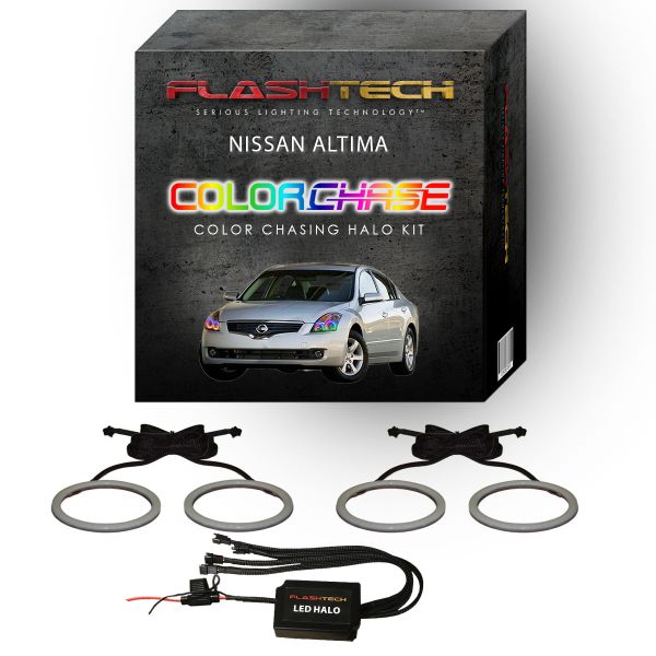 Nissan Altima Sedan ColorChase LED Halo Headlight Kit 2010-2012