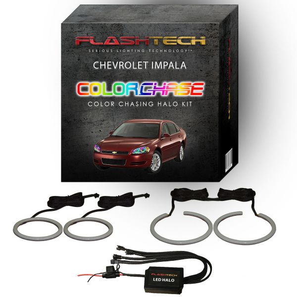 Chevrolet Impala ColorChase LED Halo Headlight Kit 2006-2013