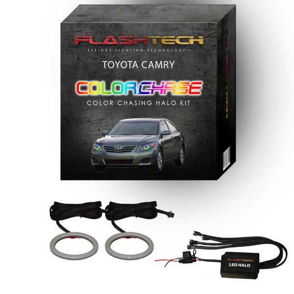 Toyota Camry ColorChase LED Halo Headlight Kit 2010-2011