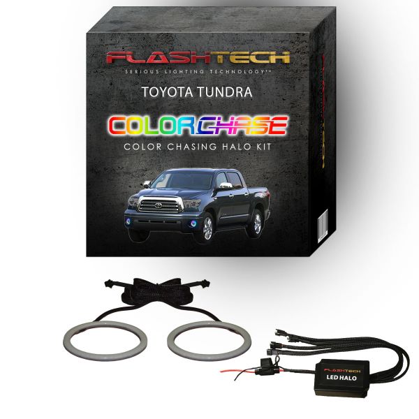 Toyota Tundra ColorChase LED Halo Fog Light Kit 2007-2013