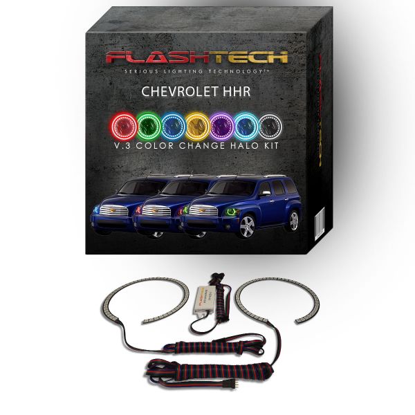 Chevrolet HHR V.3 Fusion Color Change LED Halo Headlight Kit 2006-2011