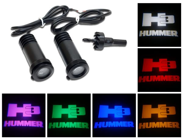 Flashtech Puddle Light Kit for Hummer H3
