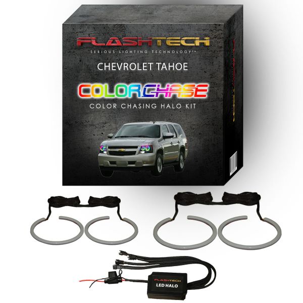 Chevrolet Tahoe ColorChase LED Halo Headlight Kit 2007-2013