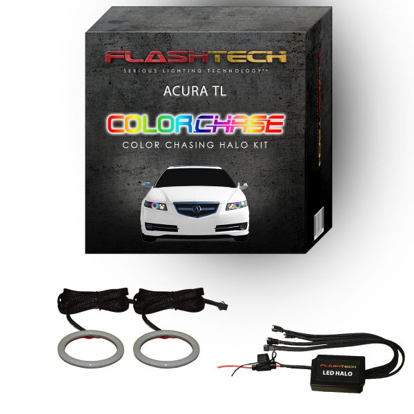 Acura TL ColorChase LED Halo Headlight Kit 2004-2008
