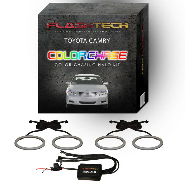 Toyota Camry ColorChase LED Halo Headlight Kit 2007-2009
