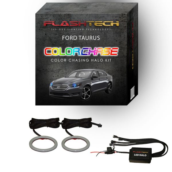 Ford Taurus ColorChase LED Halo Headlight Kit 2013-2016