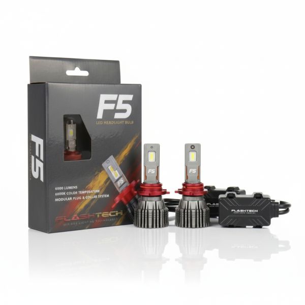 Flashtech F5 LED Bulb - 6000K - 9006