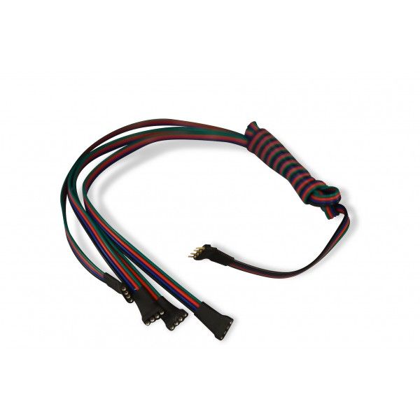 V.3 Fusion Color Change 4 to 1 splitter: 3 foot extension