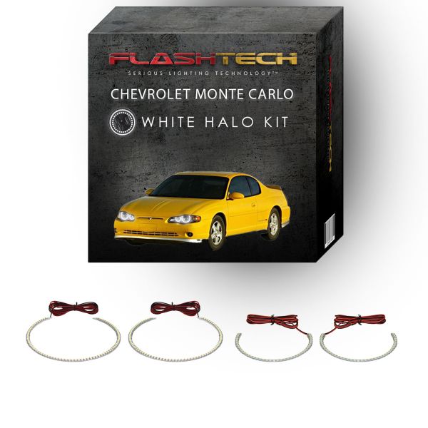 Chevrolet Monte Carlo White LED Halo Headlight Kit 2000-2005