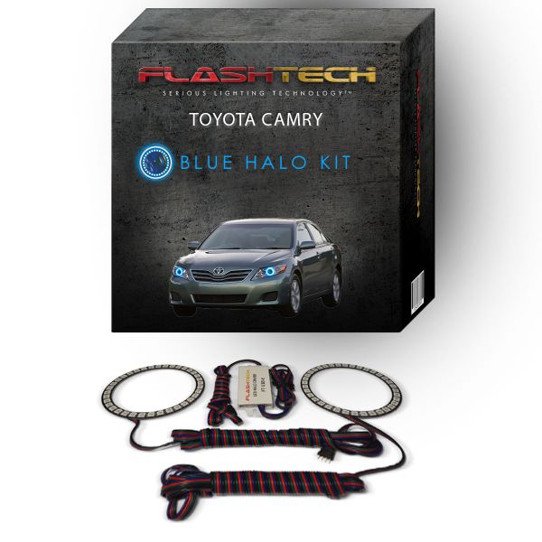 Toyota Camry 2010-2011 Blue LED Halo Headlight Kit